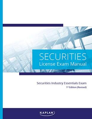 Securities Industry Essentials License Exam - by Kaplan Financial Education