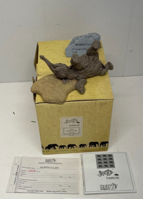 The Herd Elephant Trunk Up Murphy's Law  3213 Martha Carey. Retired   #1808