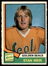 1974-75 O-Pee-Chee OPC Stan Weir RC #355