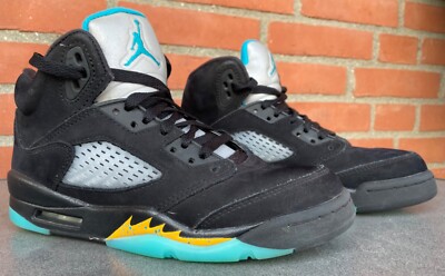 Air Jordan Retro 5 Aqua, Gr. 37,5