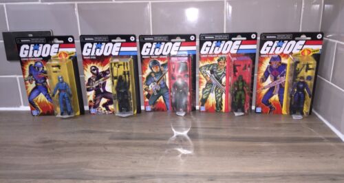 Hasbro G.I. Joe Retro Collection Series Action Figure Collection *New + Sealed* - Afbeelding 1 van 24