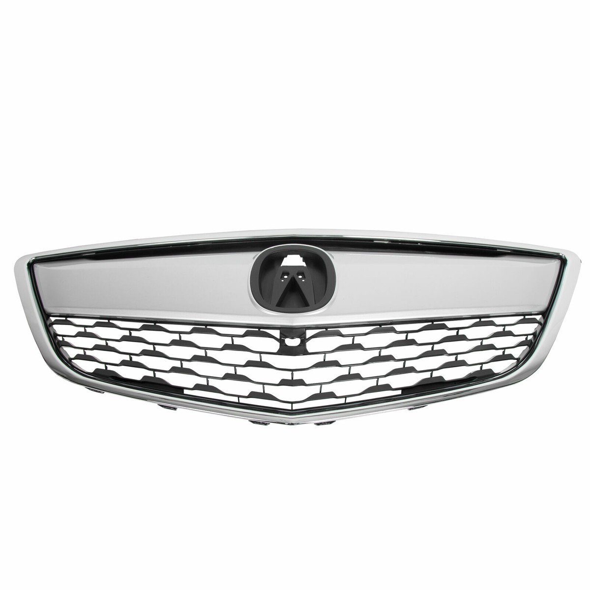 Fits 2014 2015 2016 Acura MDX Front Bumper Grille Grill w/Chrome