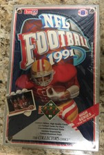 1991 Upper Deck Football Wax Box