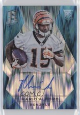 2015 Panini Spectra Rookie Neon Blue Prizm 30/50 Mario Alford #225 Auto 0r08