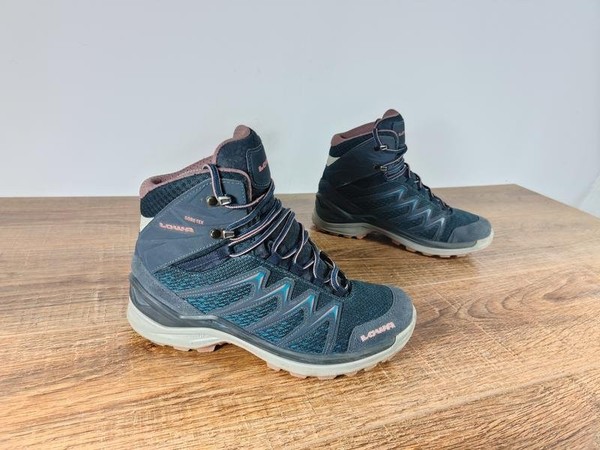 Women Lowa Boots Navy 38 #43FS