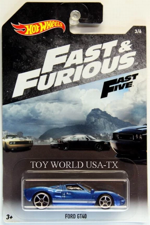 Hot Wheels Fast & Furious Ford GT40 Contemporary Manufacture