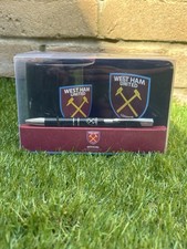 Official West Ham United FC Mug, Coaster And Pen Set Brand New RRP �18