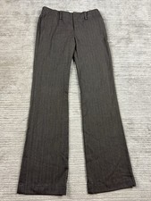 Gap Dress Pants Womens 2 Long Brown Curvy Fit Stretch Straight Leg Casual