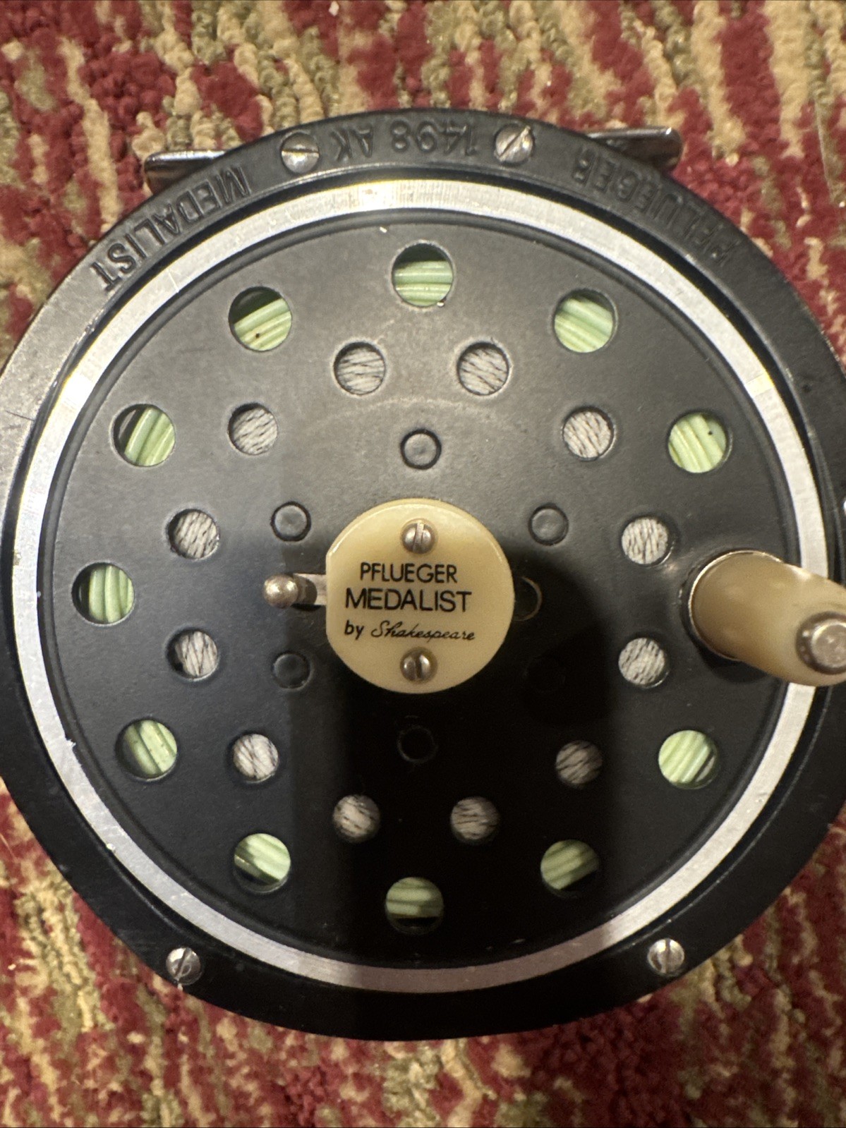 Pflueger Medalist 1498 Fly Reel Made In USA