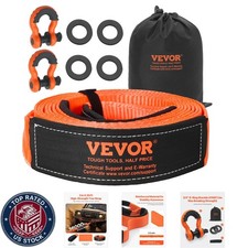 Heavy Duty Tow Strap Recovery Kit 3 In X 20 Ft Tree Saver Winch Strap Triple Heavy Duty Tow Strap Recovery Kit 3 In X 20 Ft Tree Saver Winch Strap Triple