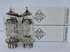 2x  EF86 / 6CF8  TELEFUNKEN tubes  - EF 86 -  1960