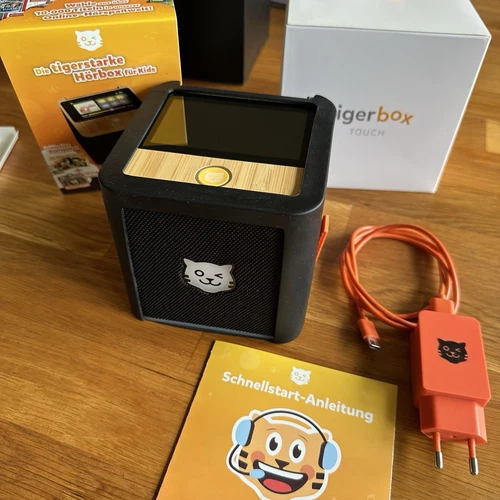 Tigerbox Touch Kinder-Mini-Lautsprecher - Schwarz