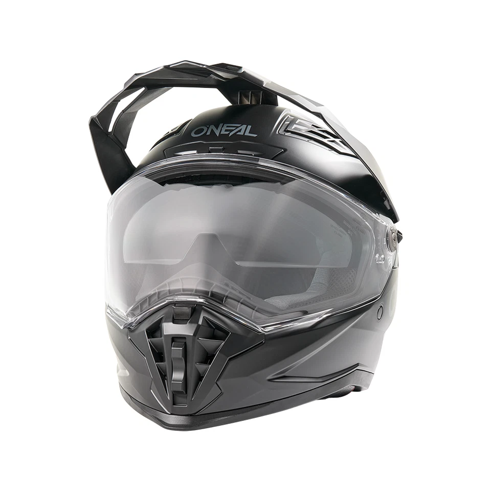 CASCO ENDURO TOURING O'NEAL D-SRS CON VISERA PARASOL NEGRO MATE ECE 22.06 - Imagen 3 de 4