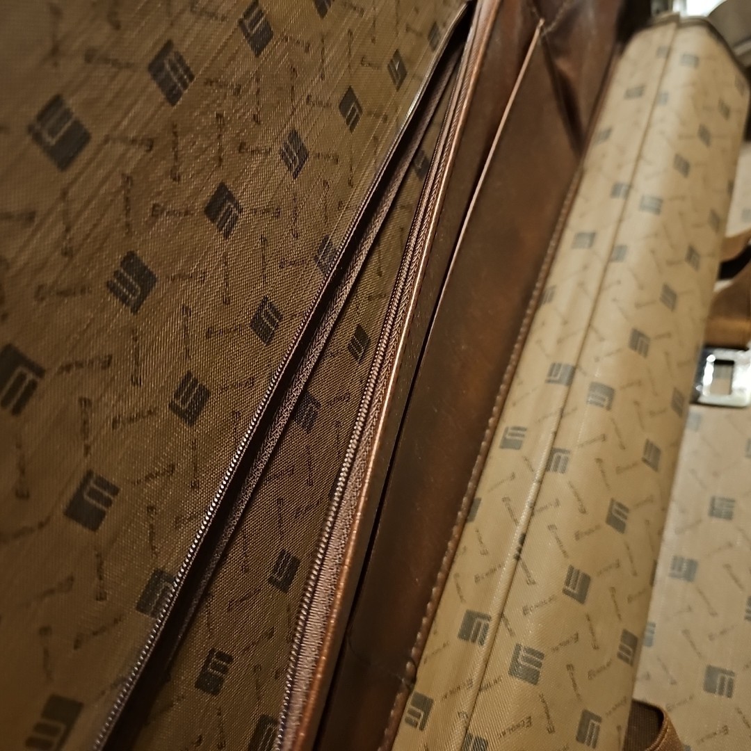 Echolac Vintage Hard Shell Briefcase Suitcase Tra… - image 7