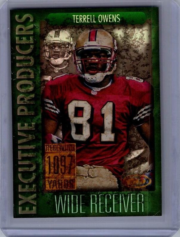 1999 Donruss #EP1-44 Terrell Owens Executive Producers #/1097