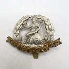 Genuine WW1 The Norfolk Regiment Cap Badge