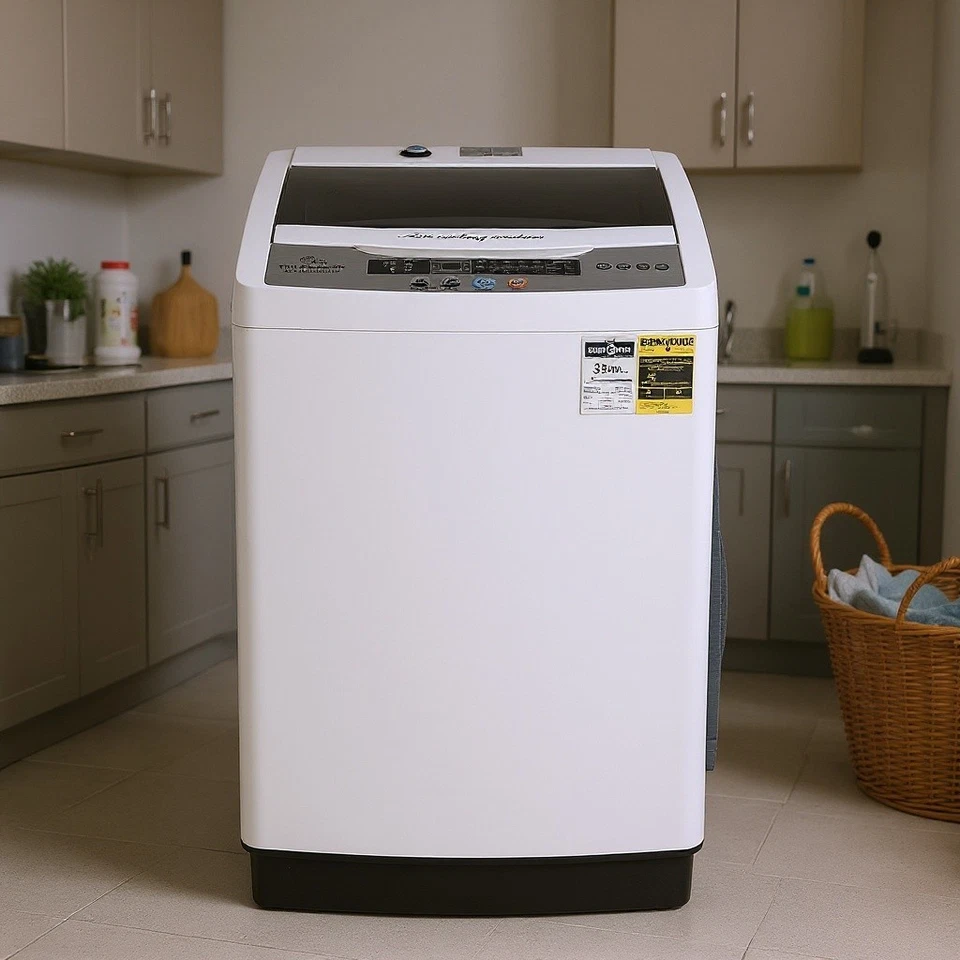 Портативная полностью автоматическая стиральная машина компактная мощная стиральная машина емкостью 20 фунтов - Изображение 2 из 4