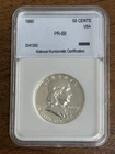 1960 Franklin Half Dollar Proof Mirrors!