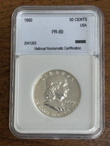 1960 Franklin Half Dollar Proof Mirrors!