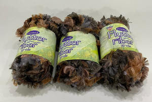 Nicole Printed Flutter Fiber Yarn  - YRN 2054, 55yd, 3 skeins