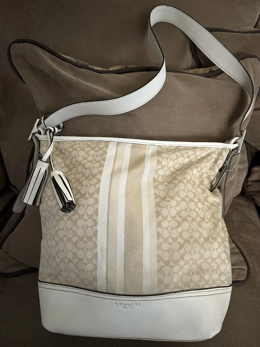 Coach Legacy Shoulder Bag Striped Bags & Handbags for Women for