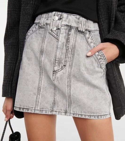 Women Isabel Marant Skirt Grey 38 / M / 46