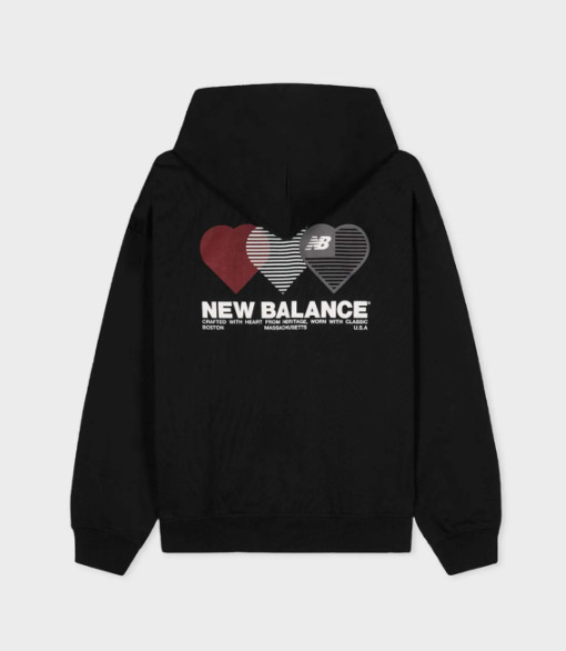 New Balance UNI Valentine Heart Graphic Hoodie NBN0G2A033 24690₽