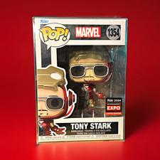 Funko Pop! Marvel Tony Stark Iron Man Entertainment Expo Exclusive #1354 2024
