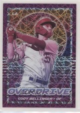 2021 Panini Chronicles Overdrive Purple Velocity Prizm Cody Bellinger #19 0wp8