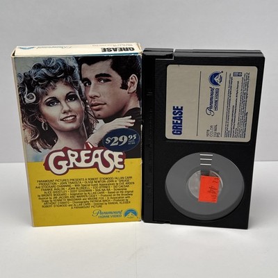 Grease Betamax Beta 1978 Musical Video Movie John Travolta