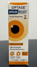 OPTASE HYLO Relief Dry Eye Drops OPTASE Fast-Acting Preservative Free .33 fl oz