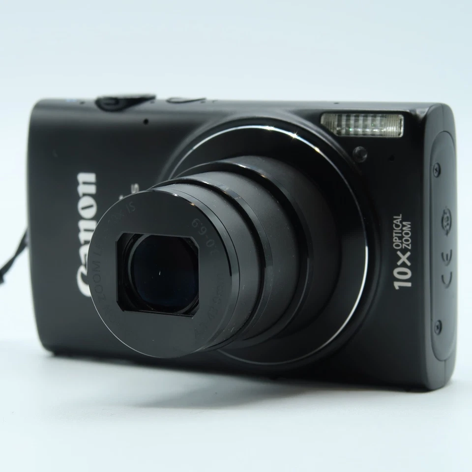 Canon PowerShot ELPH 330 HS IXUS 255 Compact Digital Camera Black Tested - Image 4 of 4