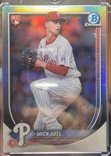 2025 Bowman Chrome - Mick Abel #11 Sp Rookie Red Rc Variation (RC)