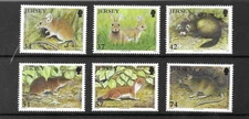 Jersey 2007 MNH Countyside Animals sg 1304/9
