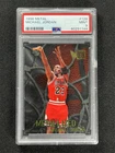 1996-97 Fleer Metal Michael Jordan #128 Metallized Chicago Bulls PSA 9 Mint