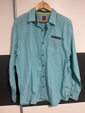S. Oliver Herren Hemd Langarm Hellblau XL 