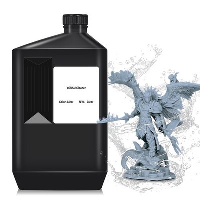 Yousu 3D Resin Cleaner 3kg,3D Printer Resin1 Detergent,Nontoxic and Low Odor,...