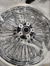 16" Fat Spoke Rear Wheel 16x3.5 for Harley Softail Heritage Classic FLSTC Used