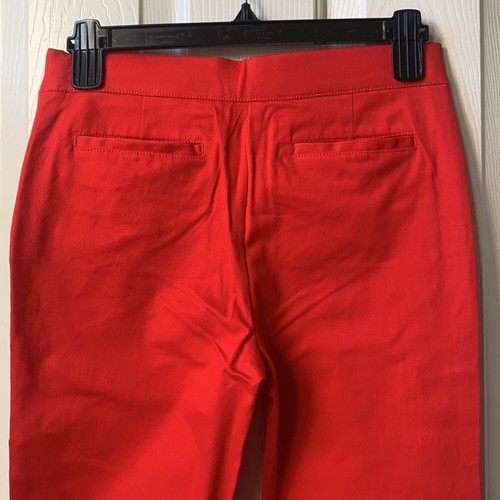 NWOT Janie and Jack kids girls red Buttoned pants size 12 - Picture 4 of 12