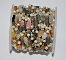 bulk beaded jewelry making rosary chain, mult...