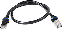 MX-OPT-CBL-LAN-1 Mobotix 1m RJ-45 Cable 1 m Schwarz Männlich/Männlich 2x ~D~ - Bild 1 von 1
