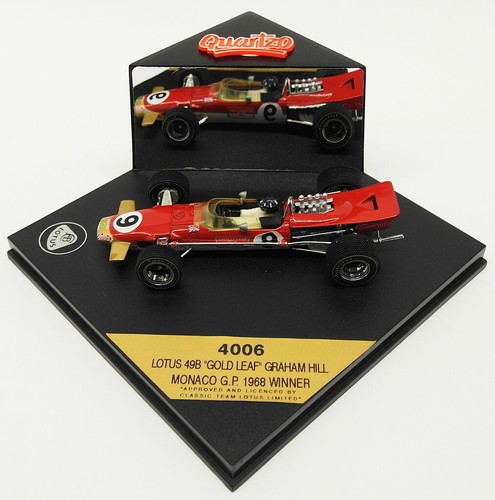 Quartzo 1/43 Scale 4006 - Lotus 49B Gold Leaf G.Hill 1st Monaco GP 1968 - Picture 3 of 4