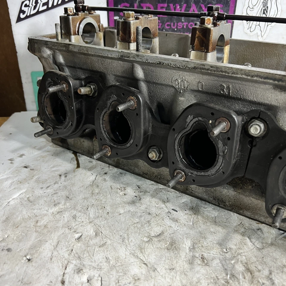 Culata motor lado izquierdo bmw e31 850i V12 M70 M70B50 E32 Foto 3 de 4