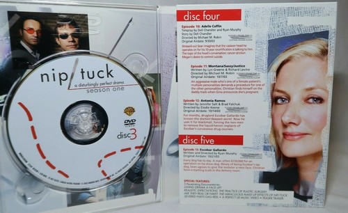 Nip Tuck Bundle Seasons 1,2 & 4 Complete Set (DVD, 2005, Widescreen) - Picture 4 of 10