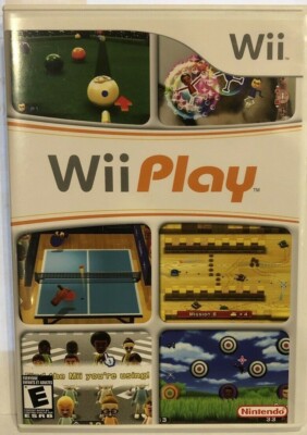 Wii Play Game (Nintendo Wii) Games Multi Sports Complete game free shipping