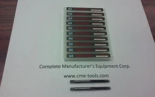 Spiral Point Taps 10pcs #6-32 plug 2flute M3 high speed steel #SPT-6-32-new