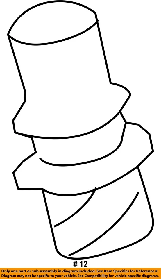 Ford OEM 2019 Police Interceptor sedán componentes de emisiones-codo HL2Z6762A Foto 2 de 2