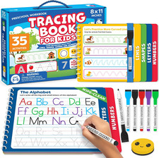 Preschool Learning Activities - Tracing Books for Kids Ages 3-5 - Toddler Handwr