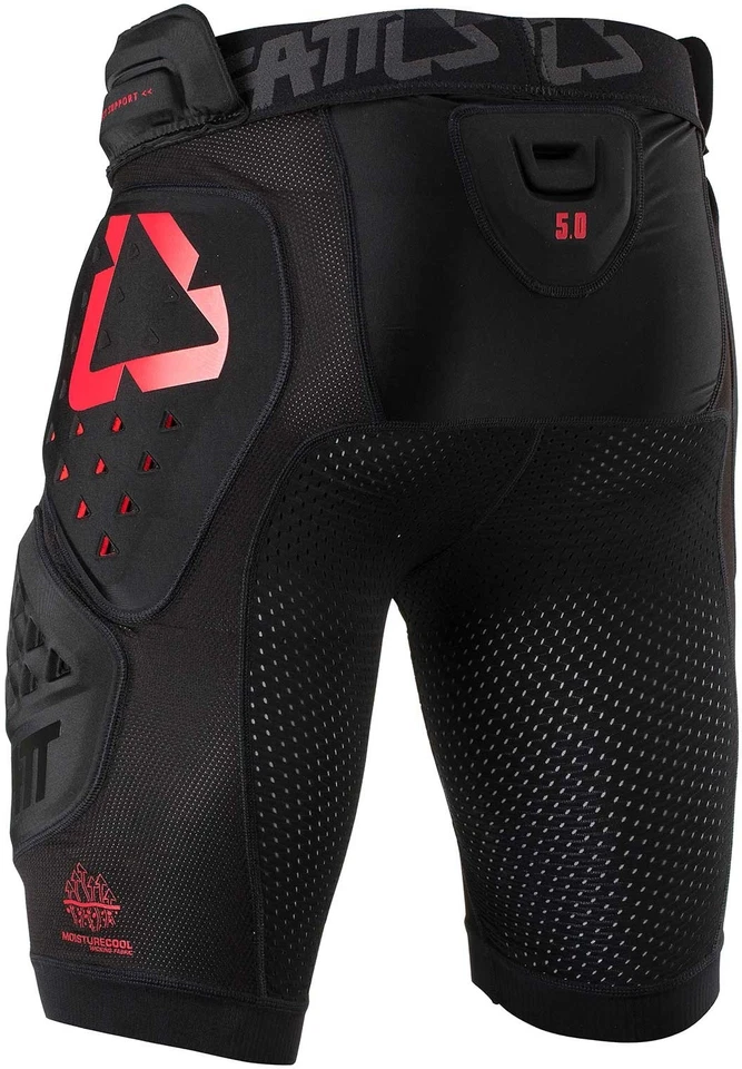 Pantalones cortos de impacto Leatt 3DF 5.0 - Motocross moto todoterreno ATV Foto 3 de 3