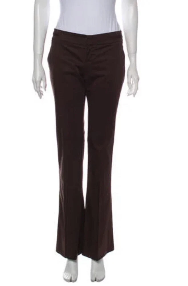 Pantalon/pantalon femme GUCCI marron taille 40 coton neuf avec étiquettes